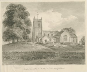 Madeley Church by John Buckler