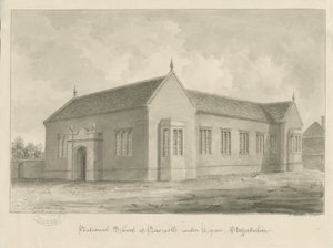 Newcastle-under-Lyme - National School by John Buckler