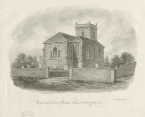 Norton-in-the-Moors Church by John Buckler