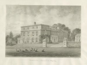 Okeover Hall by John Buckler