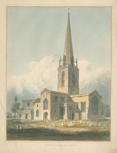 Oxfordshire - Bampton Church by John Buckler