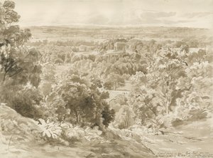 Patshull House and Park by John Buckler