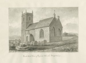 Rushall Church by John Buckler