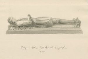 Shareshill Church - Monumental Effigy to Sir Humphrey Swynnerton by John Buckler