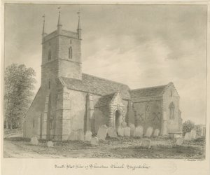 Shenstone Church by John Buckler