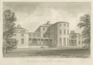 Shugborough Hall - Garden Front by John Buckler