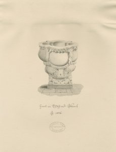Stafford - Font in St. Mary