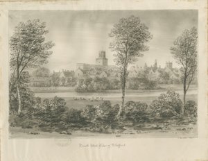 Stafford - South West View by John Buckler