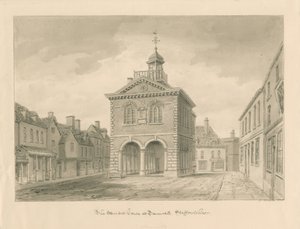 Tamworth - The Market House by John Buckler