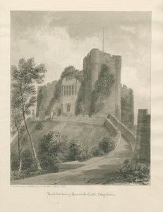 Tamworth Castle (Apr 1849) by John Buckler
