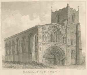 Tutbury Priory Church by John Buckler