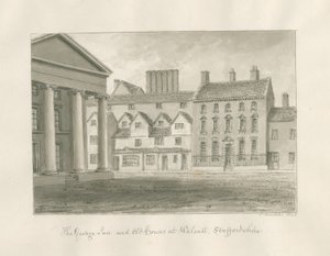 Walsall Town - The George Inn by John Buckler