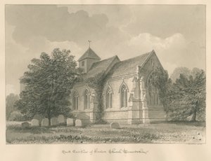 Worcestershire - Hadsor Church by John Buckler