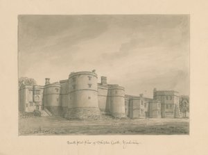 Yorkshire - Skipton Castle, 1818 by John Buckler
