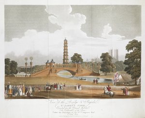 View of the Bridge & Pagoda, St James