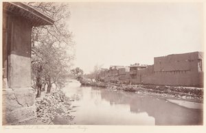 A view of the Kabul River by John Burke