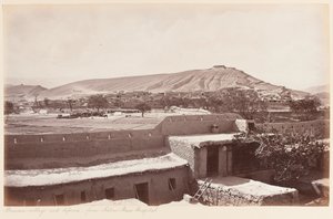 Bemaru village and defenses from native base hospital, 1879
