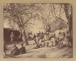Scene in the City Jellalabad by John Burke