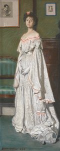 Mrs Paul Konody [Isabel Codrington] by John Byam Liston Shaw