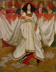 Queen of Hearts by John Byam Liston Shaw