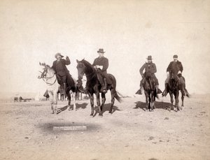 Viewing Hostile Indian Camp, 1891 by John C. H. Grabill