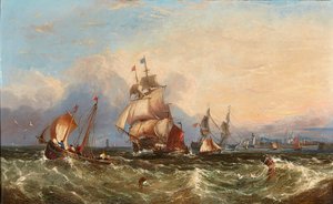 Ships by the Coast