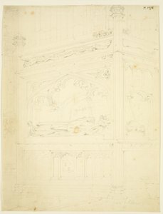 Monument to William Canynges in St Mary Redcliffe by John Carter