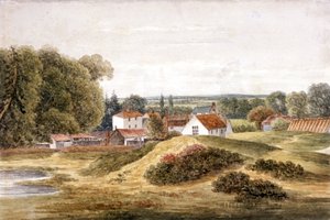 The Spaniards Inn, Hampstead Heath, Hampstead, London, c1820 by John Cawthorn
