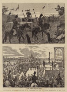 Execution of Alexander Solovieff at St Petersburg for the Attempted Assassination of the Czar by John Charles Dollman