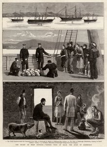 The Relief of Irish Distress, Visiting Tour of HRH the Duke of Edinburgh by John Charles Dollman