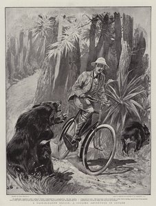 A Hair-Breadth Escape, a Cycling Adventure in Ceylon