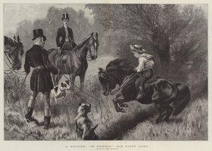 A Hunter in Embryo, his First Jump