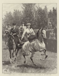 A Novel Event in a Gymkhana at a Hill Station in India, a Ladies