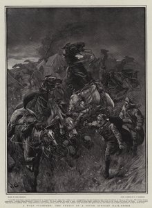 A Wild Stampede, the Effect of a South African Hail-Storm by John Charlton