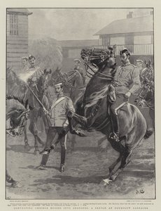 Converting Omnibus Horses into Chargers, a Sketch at Hounslow Barracks