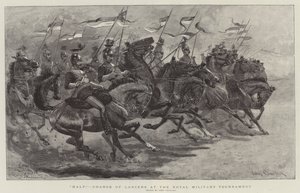 Halt!, Charge of Lancers at the Royal Military Tournament