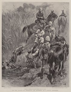 On the March in Rhodesia, an Accident at a Nasty Crossing