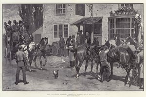 The Coaching Season, Changing Horses at a Wayside Inn by John Charlton