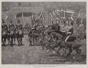The Military Tournament at the Royal Agricultural Hall by John Charlton