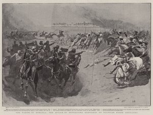 The Taking of Dongola, the Attack by Retreating Dervishes on Egyptian Horse Artillery