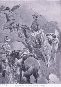 The Eyes of the Army, Scouts at Work, from After Pretoria: The Guerilla War by John Charlton