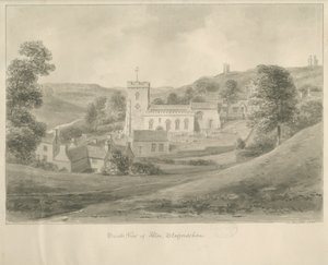 Church and Houses in Alton by John Chessell Buckler