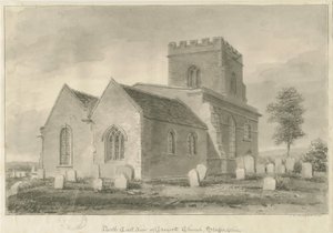 Draycott in the Moors Church by John Chessell Buckler