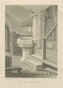 Font in Cannock Church