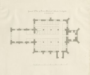 Lichfield - Ground Plan of St. Michael