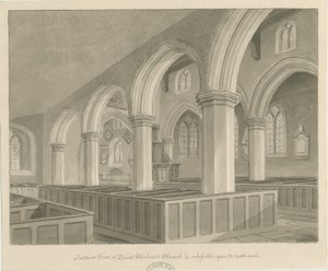 Lichfield - Interior of St. Michael