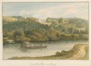 Oxfordshire - Henley upon Thames - Park Place, 1826 by John Chessell Buckler
