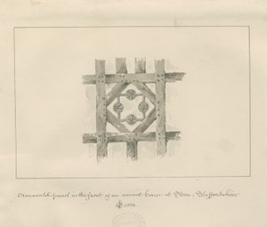 Stone - Ornamental Panel on an Ancient House
