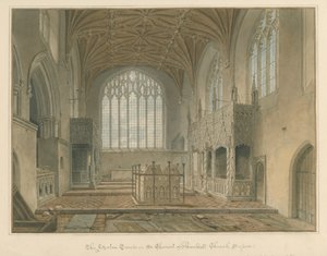Sussex - Arundel Church - The Fitzalan Tombs, 1825 by John Chessell Buckler