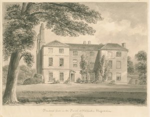 Wolstanton - Bradwell Hall by John Chessell Buckler